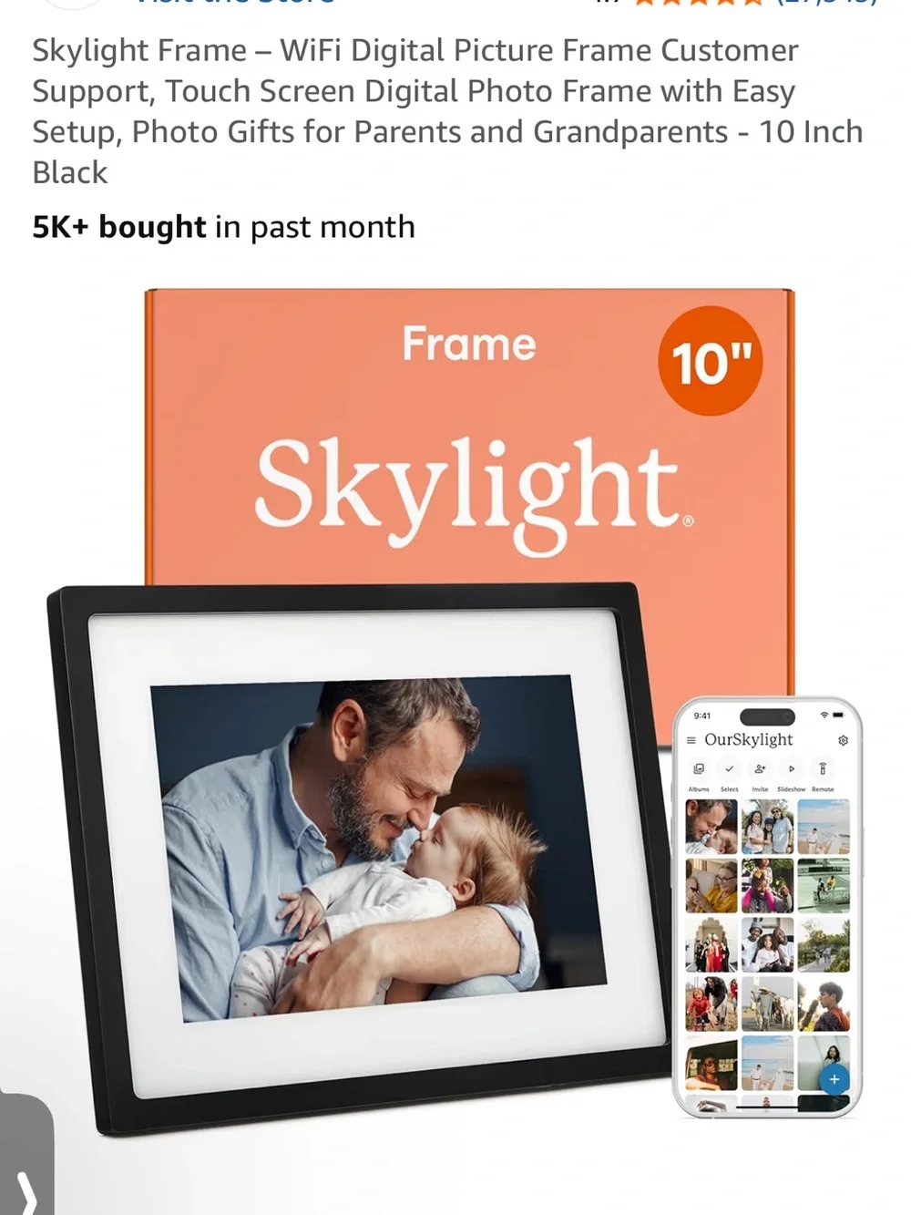 Skylight 10-inch Digital Picture Frame